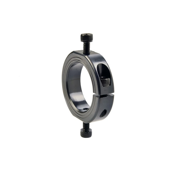 Mountable Collar, 1pc Clamp, Bore 0.6250", Steel, OD 34mm